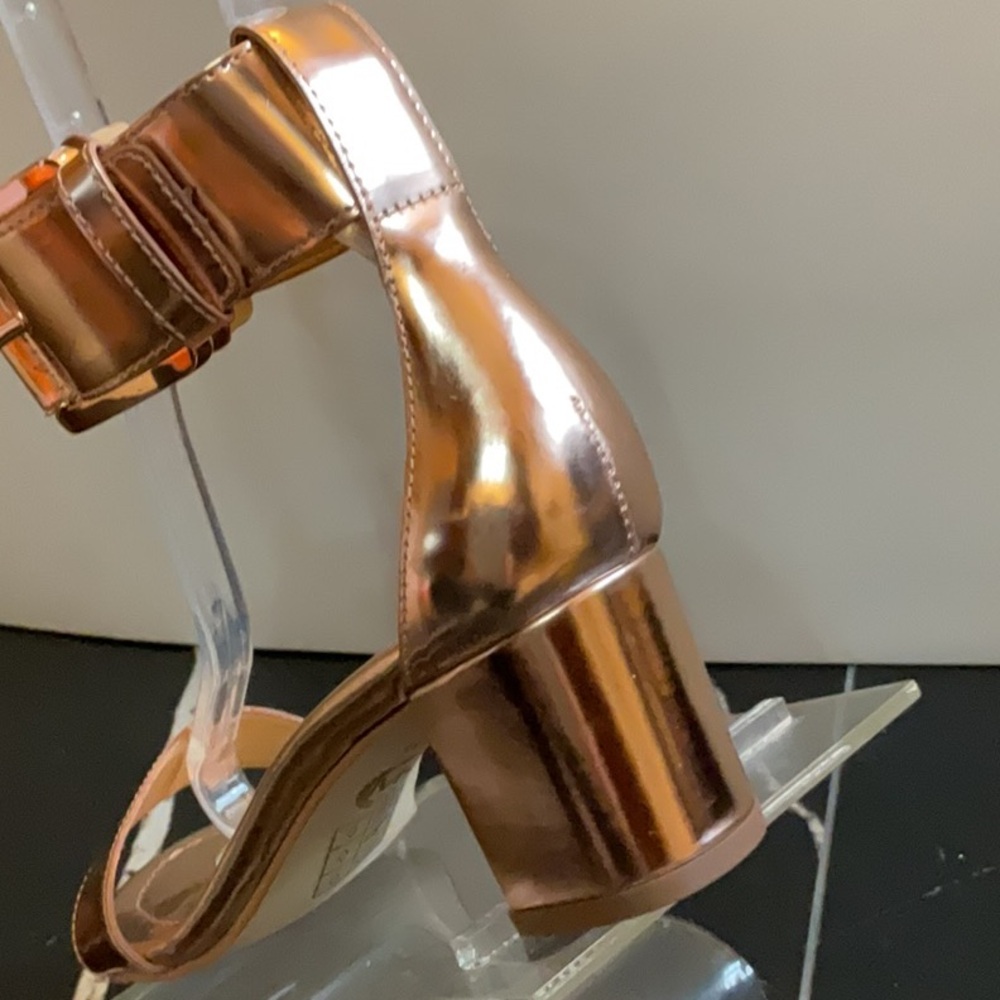 Michael Kors Rose Gold Heels Elegant Sandals - Picture 8 of 8